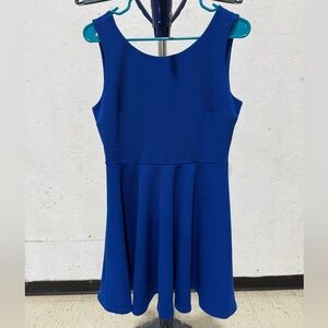 Forever 21 Blue Sleeveless Dress